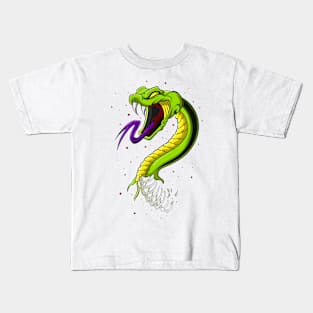 The great Japanese Snake 2 - Venomous creature - Illustration Kids T-Shirt